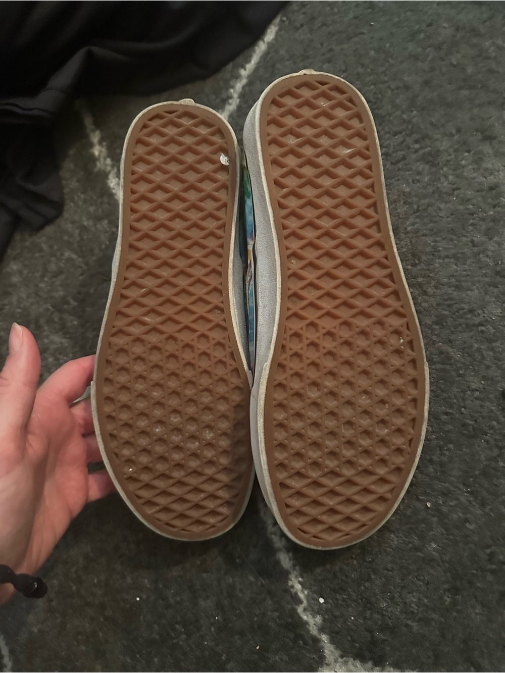 Classic Vans Tie-Dye Slip-On Sneakers - Picture 6 of 7
